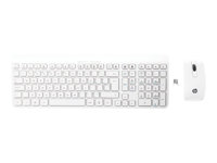 HP C6400 - Keyboard and mouse set - wireless - 2.4 GHz - Norwegian - for Slate 21-k100, 21-s100; Spectre x2; x360 Laptop; Stream x360 Laptop; x2 F2D48AA#ABN