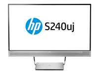 HP EliteDisplay S240uj Wireless Charging Monitor - LED monitor - 23.8" T7B66AA-D1