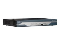 Cisco 1811 - - router - 8-port switch - WAN ports: 2 CISCO1811/K9-REF