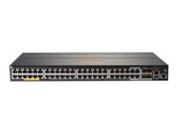 HPE Aruba 2930M 48G POE+ 1-Slot - Switch - L3 - Managed - 44 x 10/100/1000 (PoE+) + 4 x combo Gigabit SFP - rack-mountable - PoE+ (1440 W) JL322AR