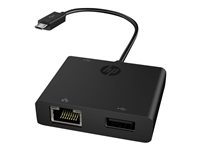 HP - Network / USB adapter - USB - USB + Ethernet - for Pro Tablet 10 EE G1, 408 G1 K1V16AA-NB