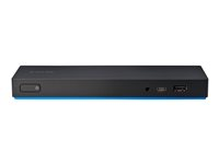 HP Elite USB-C Dock - Docking station - USB-C - HDMI, 2 x DP - 1GbE - 90 Watt - for EliteBook 1040 G4; EliteBook x360; Pro x2; ZBook 15 G4, 17 G4, Studio G4 Z9R42AA-D2