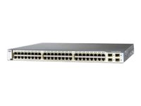 Cisco Catalyst 3750-48TS - Switch - L3 - Managed - 48 x 10/100 + 4 x SFP - rack-mountable WS-C3750-48TS-S-REF