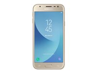 Samsung Galaxy J3 (2017) - 4G smartphone - RAM 2 GB / Internal Memory 16 GB - microSD slot - LCD display - 5" - 1280 x 720 pixels - rear camera 13 MP - front camera 5 MP - gold SM-J330FZDNITV