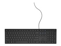 Dell KB216 - Keyboard - USB - QWERTY - Danish - black 580-ADGX