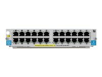HPE Aruba Switch 5400zl 24p 10/100/1000 PoE Module - Expansion module - Gigabit Ethernet x 24 - for HP Switch 5412, Switch 5412zl-96; HPE Switch 5406, Switch 8212; HPE Aruba 5406 J8702AR