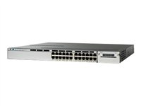 Cisco Catalyst 3750X-24T-L - Switch - Managed - 24 x 10/100/1000 - rack-mountable WS-C3750X-24T-L-REF