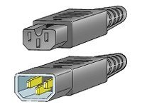Cisco Jumper - Power cable - IEC 60320 C15 to IEC 60320 C14 - AC 250 V - 69 cm - for Catalyst 9200L, 9300L; MDS 9020, 9216, 9216A, 9216i CAB-C15-CBN