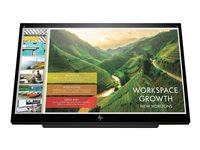 HP EliteDisplay S14 - LED monitor - Full HD (1080p) - 14" 3HX46AT-D1