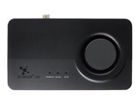 ASUS Xonar U5 - Sound card - 24-bit - 192 kHz - 104 dB SNR - 5.1 - USB - CM6631A 90YB00FB-M0UC00-NB