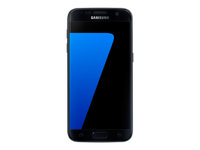Samsung Galaxy S7 - 4G smartphone - RAM 4 GB / Internal Memory 32 GB - microSD slot - OLED display - 5.1" - 2560 x 1440 pixels - rear camera 12 MP - front camera 5 MP - black SM-G930FZKAPHN