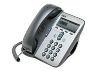 Cisco IP Phone 7912G - VoIP phone - 3-way call capability - SCCP, SIP - single-line CP-7912G-REF
