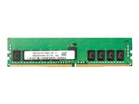 HP - DDR4 - module - 16 GB - DIMM 288-pin - 2666 MHz / PC4-21300 - 1.2 V - unbuffered - non-ECC - for Workstation Z2 G4 (non-ECC), Z4 G4 (non-ECC) 3PL82AA