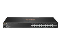 HPE Aruba 2530-24G - Switch - Managed - 24 x 10/100/1000 + 4 x Gigabit SFP - desktop, rack-mountable, wall-mountable J9776A