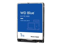 WD Blue WD10SPZX - Hard drive - 1 TB - internal - 2.5" - SATA 6Gb/s - 5400 rpm - buffer: 128 MB WD10SPZX