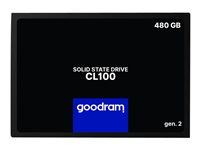 GOODRAM CL100 Gen.2 - SSD - 480 GB - internal - 2.5" - SATA 6Gb/s SSDPR-CL100-480-G2