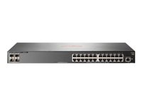 HPE Aruba 2930F 24G 4SFP+ - Switch - L3 - Managed - 24 x 10/100/1000 + 4 x 1 Gigabit / 10 Gigabit SFP+ (uplink) - rack-mountable JL253A