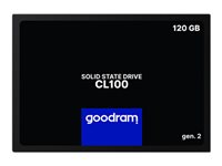 GOODRAM CL100 Gen.2 - SSD - 120 GB - internal - 2.5" - SATA 6Gb/s SSDPR-CL100-120-G2