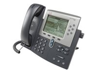 Cisco Unified IP Phone 7962G - VoIP phone - SCCP, SIP - silver, dark grey CP-7962G-REF