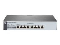 HPE 1820-8G - Switch - Managed - 8 x 10/100/1000 - desktop, rack-mountable J9979A-REF