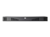 HPE Server Console G2 Switch with Virtual Media and CAC 0x2x16 - KVM switch - 16 x KVM port(s) - 2 local users - desktop - for HPE 10XXX G2, 600, 800; ProLiant DL20 Gen9, DL360 Gen9, e2000 G6, ML110 Gen9; Rack AF618A