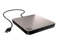 HP Mobile - Disk drive - DVD-RW - USB 2.0 - external - for EliteBook 840 G1, 84XX, 8570, 87XX; ProBook 430 G1, 450 G0, 45X G1, 470 G0, 470 G1, 650 G1 A2U57AA-NB