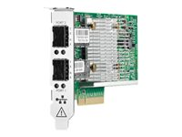 HPE 530SFP+ - Network adapter - PCIe 3.0 x8 low profile - 10Gb Ethernet x 2 - for Apollo 4200 Gen10; ProLiant DL360 Gen10, DL388p Gen8 652503-B21