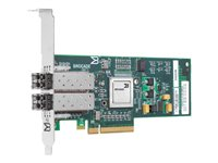 HPE StorageWorks FC2242SR - Host bus adapter - PCIe x4 - 4Gb Fibre Channel x 2 - for ProLiant DL120 G7, DL165 G7, DL360 G7, DL380 G6, DL380 G7, DL580 G5, SL160s G6 A8003A-REF