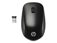 HP Ultra Mobile - Mouse - right and left-handed - 3 buttons - wireless - 2.4 GHz - USB wireless receiver H6F25AA-D2