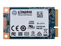 Kingston UV500 - SSD - encrypted - 120 GB - internal - mSATA - SATA 6Gb/s - 256-bit AES - Self-Encrypting Drive (SED), TCG Opal Encryption 2.0 SUV500MS/120G