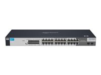 HPE Switch 1800-24G - Switch - Managed - 24 x 10/100/1000 + 2 x shared SFP - desktop J9028B-REF