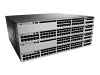 Cisco Catalyst 3850-24T-L - Switch - Managed - 24 x 10/100/1000 - desktop, rack-mountable - refurbished WS-C3850-24T-L-RF