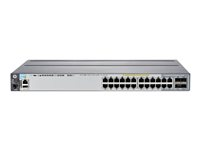HPE Aruba 2920-24G-PoE+ - Switch - L3 - Managed - 20 x 10/100/1000 + 4 x combo Gigabit SFP - rack-mountable - PoE+ J9727A