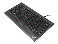 Lenovo ThinkPad Compact USB Keyboard with TrackPoint - Keyboard - USB - Norwegian - retail 0B47211-NB