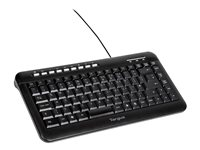 Targus Compact USB Keyboard - Keyboard - USB - UK - black, silver AKB05UK