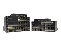 Cisco Small Business SG350-20 - Switch - L3 - Managed - 16 x 10/100/1000 + 2 x combo Gigabit SFP + 2 x Gigabit SFP - rack-mountable SG350-20-K9-EU