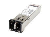 Cisco - SFP (mini-GBIC) transceiver module - 100Mb LAN - 100Base-BX - LC single-mode - up to 10 km - 1550 nm - for Catalyst 3560, 65XX; Integrated Services Router 11XX GLC-FE-100BX-D-NB