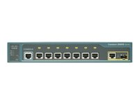 Cisco Catalyst 2960G-8TC - Switch - Managed - 7 x 10/100/1000 + 1 x combo Gigabit SFP - desktop WS-C2960G-8TC-L-REF