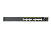 Cisco Catalyst 2960S-24TS-L - Switch - Managed - 24 x 10/100/1000 + 4 x SFP - rack-mountable WS-C2960S-24TS-L-REF