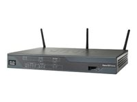 Cisco 888EW EFM Wireless Router with ISDN backup, ETSI Compliant - Wireless router - ISDN/DSL - 4-port switch - WAN ports: 2 - Wi-Fi - 2.4 GHz CISCO888EW-GNE-K9-NB