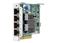 HPE 366FLR - Network adapter - PCIe 2.1 x4 - Gigabit Ethernet x 4 - factory integrated - for ProLiant DL360p Gen8, DL380p Gen8, DL385p Gen8, DL388p Gen8, DL560 Gen8, XL220a Gen8 684217-B21-REF