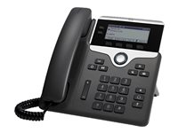 Cisco IP Phone 7821 - VoIP phone - SIP, SRTP - 2 lines - refurbished CP-7821-K9-RF
