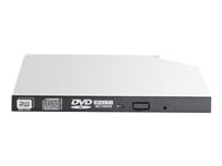 HPE - Disk drive - DVD±RW (±R DL) / DVD-RAM - 8x/8x/5x - Serial ATA - internal - HP jack black - for ProLiant DL20 Gen10, DL325 Gen10, DL360 Gen10, DL360 Gen9, ML30 Gen10 726537-B21
